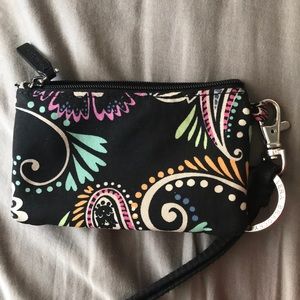 Vera Bradley Wristlet & lanyard